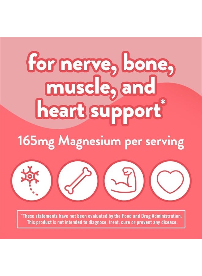 Magnesium Gummy Supplement, 60ct