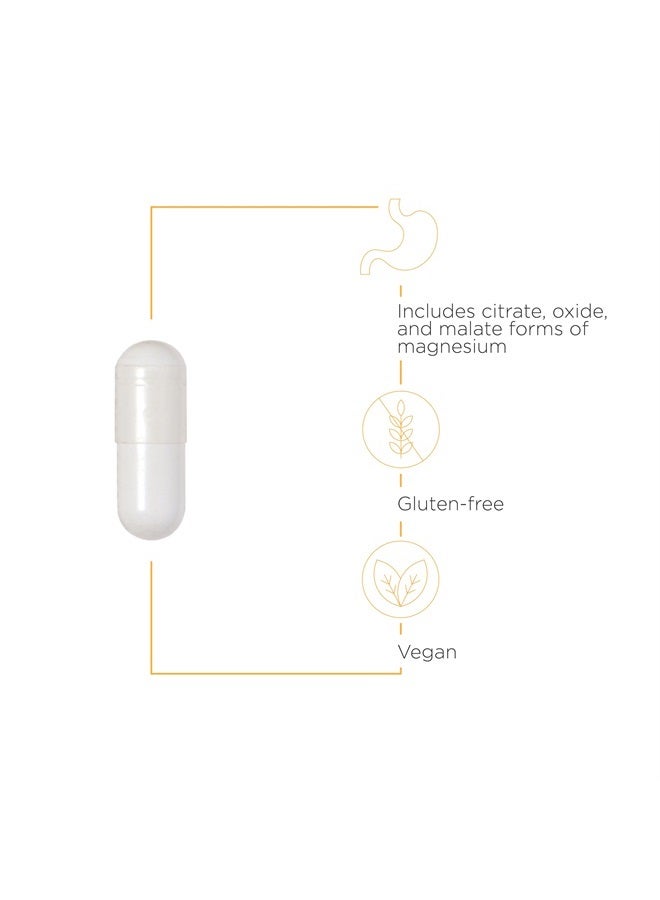 Tri-Magnesium - Supports Healthy Bones & Teeth* - Supports Cardiovascular & Neurological Function* - Promotes Calm* - 90 Capsules