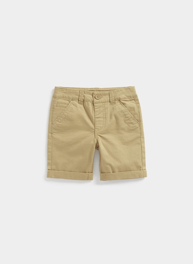 Tan Chino Shorts