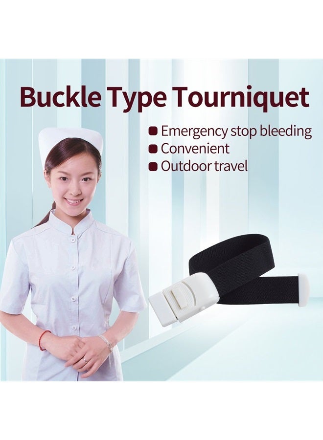 Ewinever 6-Pack Tourniquet Elastic First Aid Quick Release Medical Sport Emergency Buckle Band