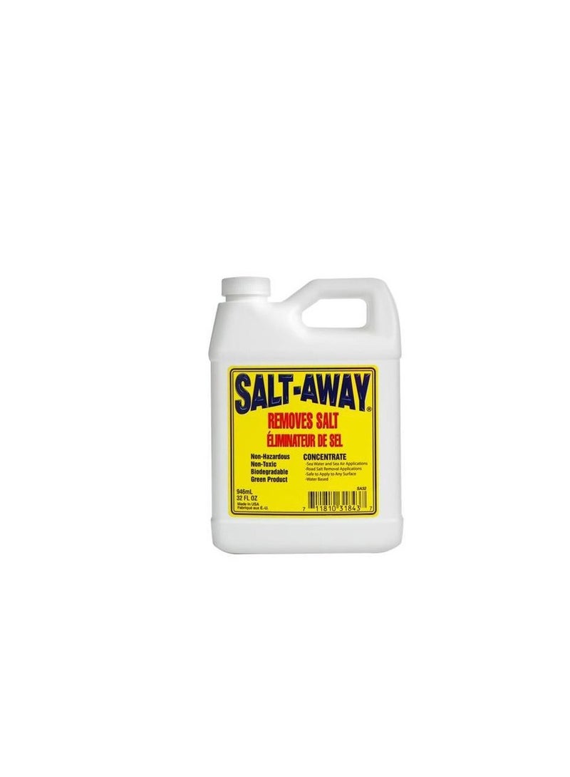 Riva Salt Away Concentrate 1-Quart clean your PWC, Sport Boat, outboard, trailer and more