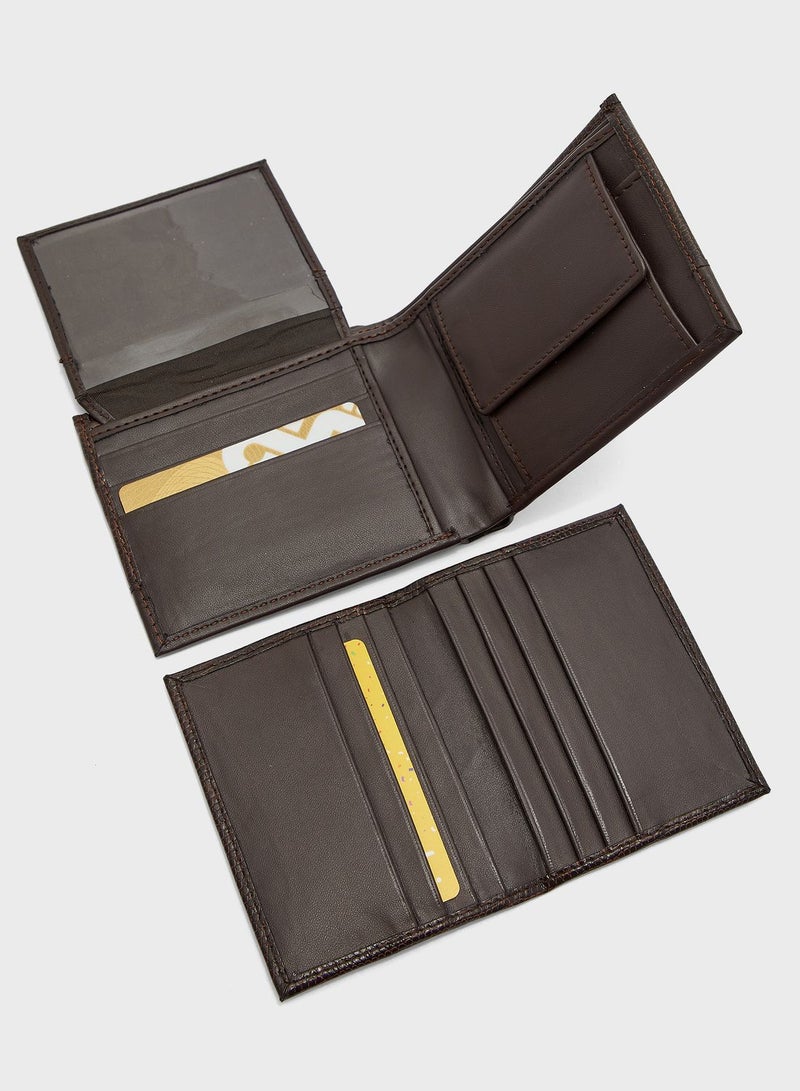 2 in 1 Gents Wallet and Card Holder Gift Set