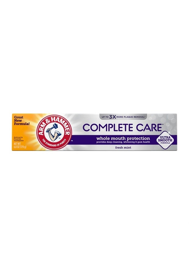 Complete Care Toothpaste, Fresh Mint, Whole Mouth Protection, 6.0oz