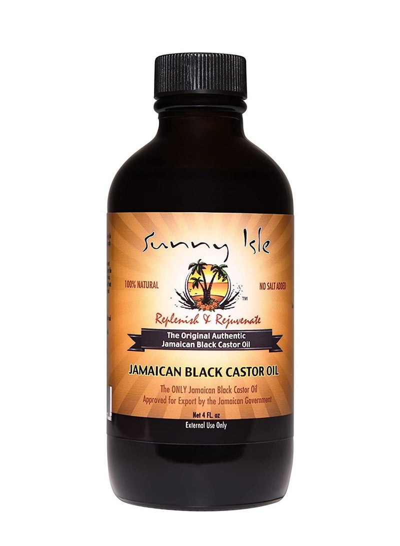 Sunny Isle Jamaican Black Castor Oil 4 Oz