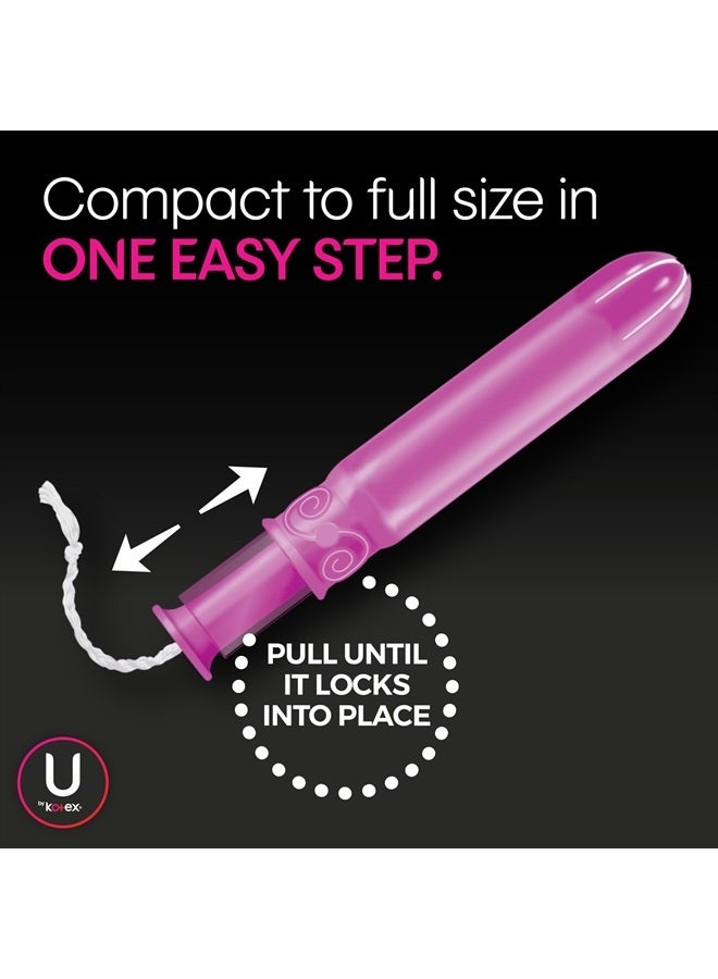 Click Compact Tampons, Super Absorbency, Unscented, 45 Count