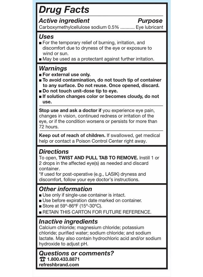 Plus Lubricant Eye Drops, Value Size, 70-0.01 Fluid Ounce (0.4 ml) Containers