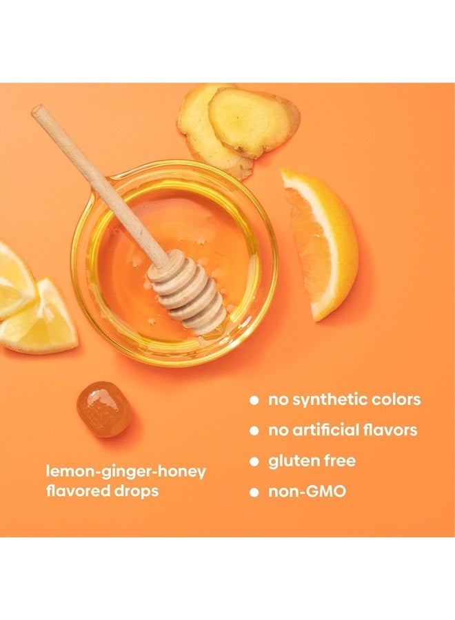 Stomach Settle Drops for Occasional Nausea Relief and Morning Sickness with Ginger, Lemon, Spearmint, and B6. Individually Wrapped Drops, 55 Ct(Packaging May Vary)
