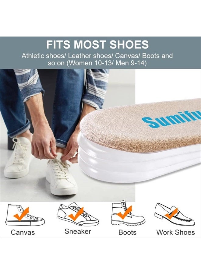 Heel Lift, 4-Layer 1 Inch Gel Shoe Lifts for Women Uneven Legs, Adjustable Orthopedic Heel Lifts for Heel Pain and Leg Length Discrepancy, Heel Wedge Inserts 1/4