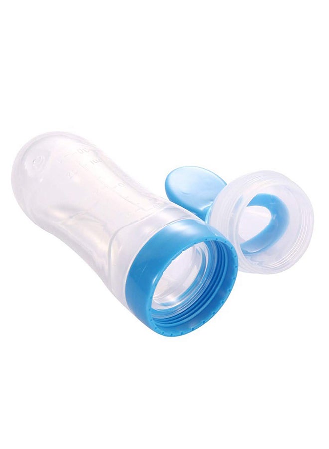 Silicone Squeeze Bottle Spoon For Baby Feeding