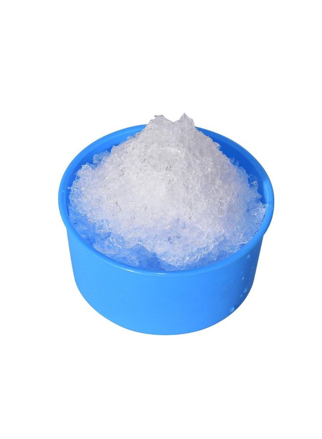 Manual Ice Crusher Machine Blue