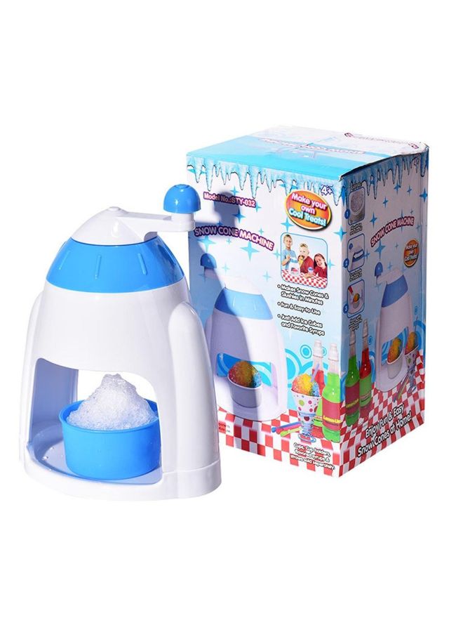 Manual Ice Crusher Machine Blue