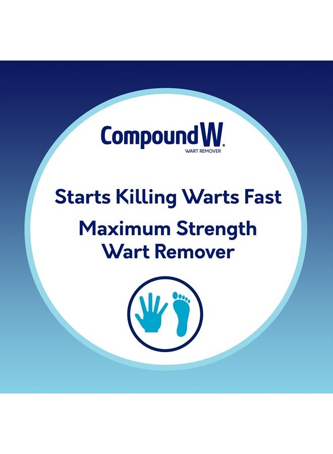 Maximum Strength One Step Invisible Wart Remover Strips, 14 CT, 2 Pack
