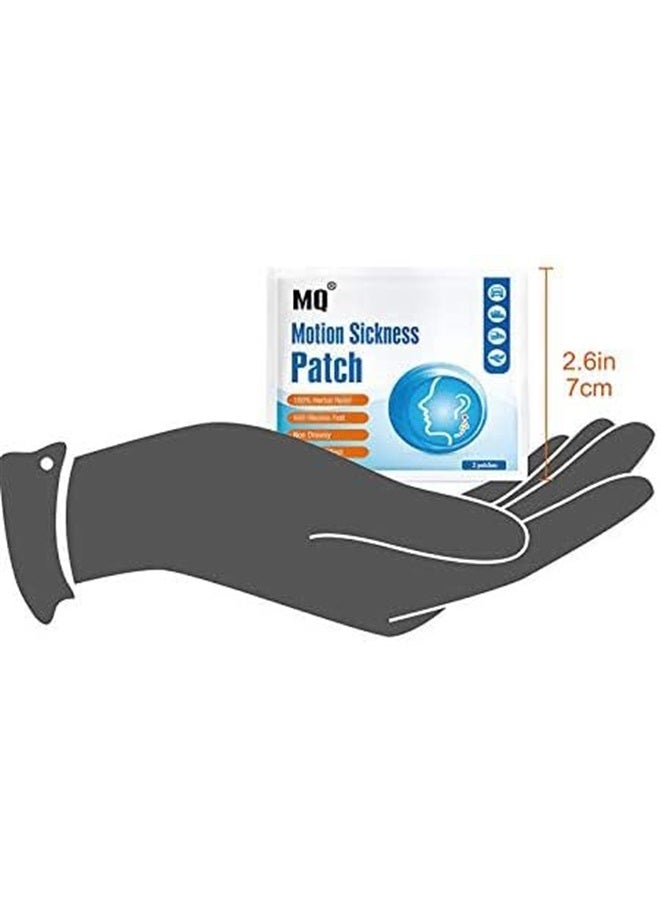 Motion Sickness Patch,30 Count,Non Drowsy Sea Sickness Patches Behind Ear for Cruise Ship Travel, Waterproof Car Sick Patches Fast Acting & Long Last 72H