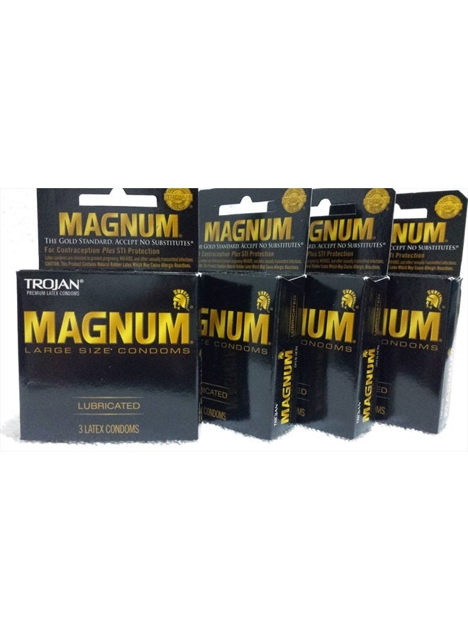 Trojan Magnum XL Condoms 12 Box