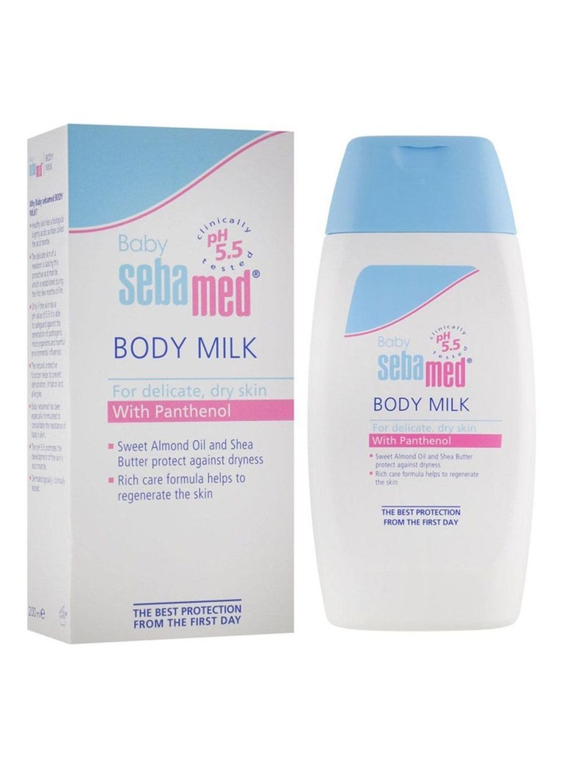 Baby Body Milk With Panthenol 200 ML