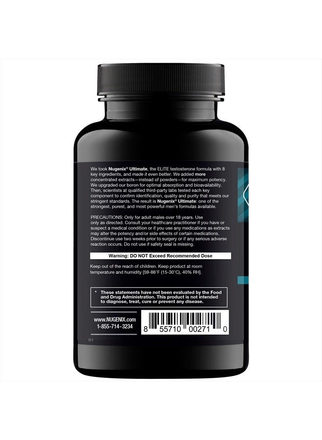 Ultimate Free Testosterone Booster Supplement for Men - 56 Count