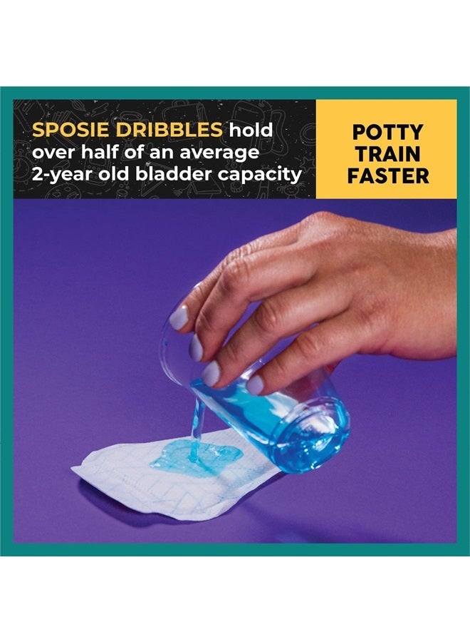 The Viral TikTok Product to Potty Train Faster - Sposie Dribbles for Boys and Girls, Mom Approved, Use with Potty Training Seats, Charts, and Stickers, 28 ct.