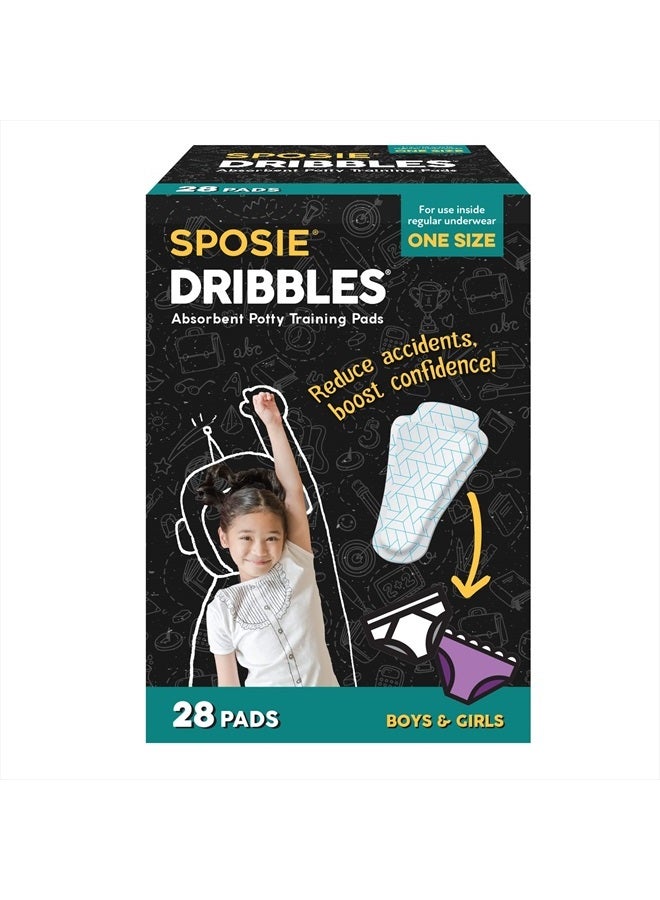 The Viral TikTok Product to Potty Train Faster - Sposie Dribbles for Boys and Girls, Mom Approved, Use with Potty Training Seats, Charts, and Stickers, 28 ct.