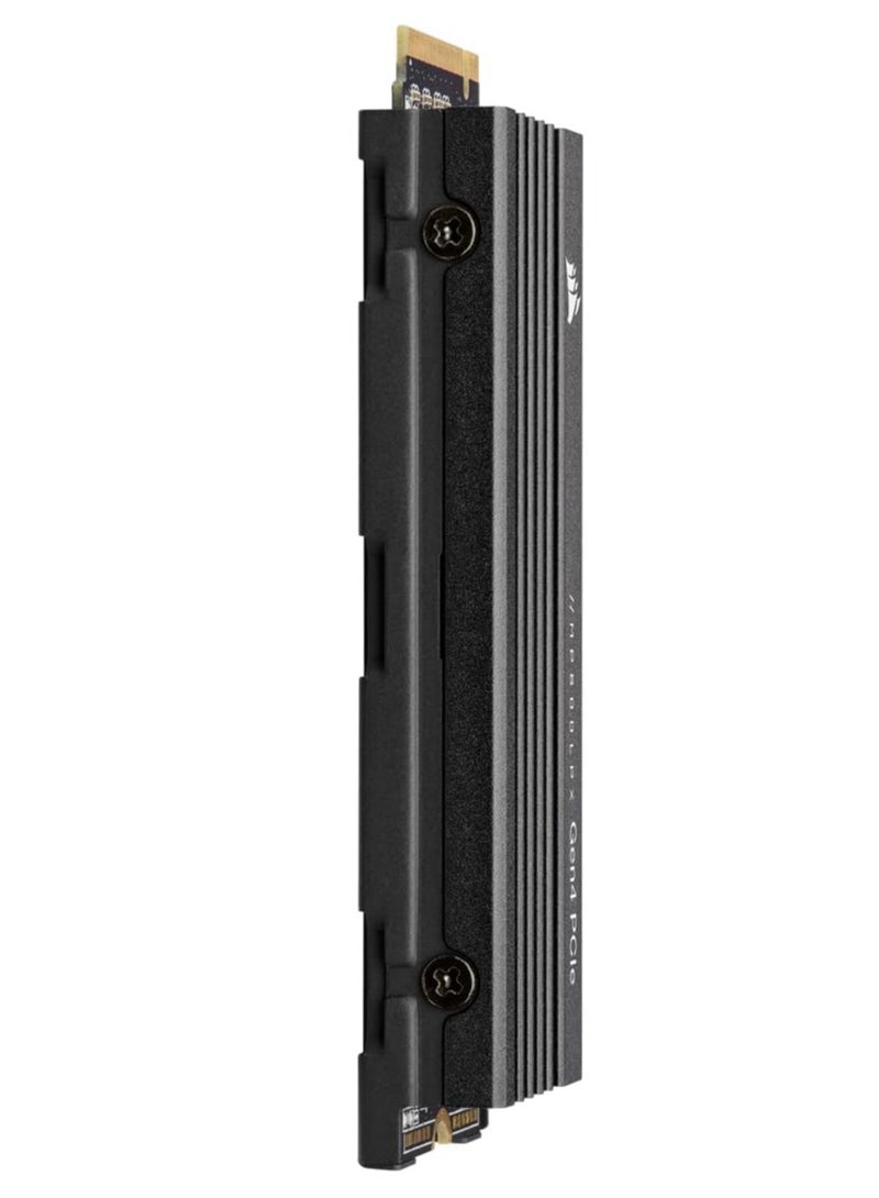 MP600 PRO LPX M.2 NVMe PCIe x4 Gen4 SSD - Optimised For PS5 (Up to 7,100MB/sec Sequential Read & 5,800MB/sec Sequential Write Speeds, High-Speed Interface, Compact Form Factor) Black 1 TB