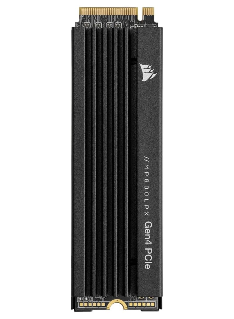MP600 PRO LPX M.2 NVMe PCIe x4 Gen4 SSD - Optimised For PS5 (Up to 7,100MB/sec Sequential Read & 5,800MB/sec Sequential Write Speeds, High-Speed Interface, Compact Form Factor) Black 1 TB
