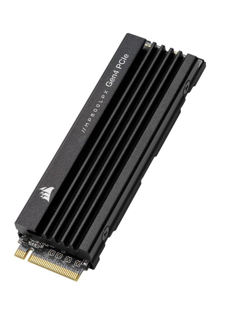 MP600 PRO LPX M.2 NVMe PCIe x4 Gen4 SSD - Optimised For PS5 (Up to 7,100MB/sec Sequential Read & 5,800MB/sec Sequential Write Speeds, High-Speed Interface, Compact Form Factor) Black 1 TB