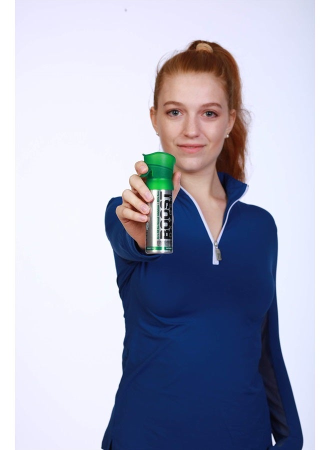 Pocket Size Natural Aroma 3 Liter Portable Oxygen Canister | Respiratory Support for Aerobic Recovery, Altitude, Performance and Health (3 Pack)