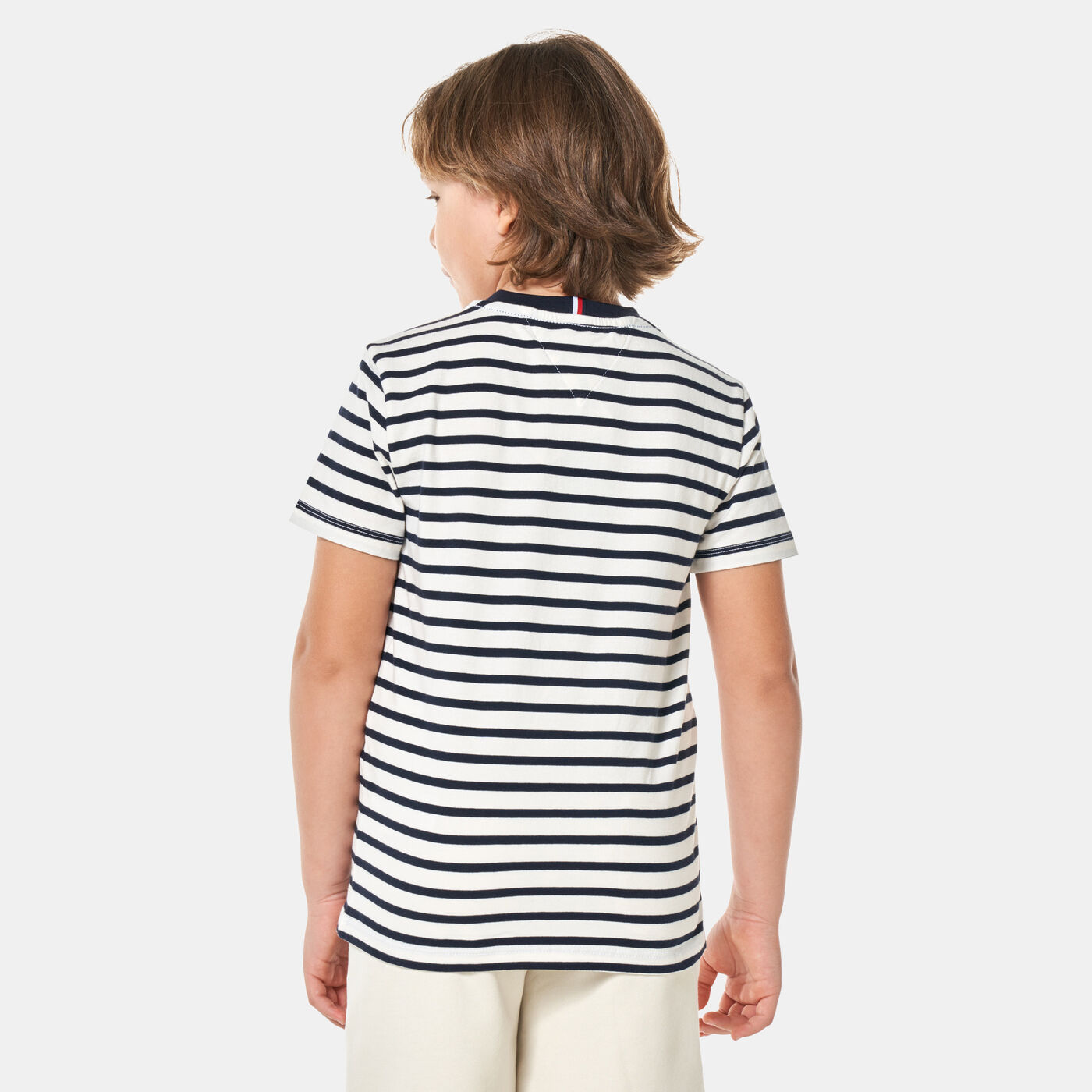 Kids' Breton Stripe Pocket T-Shirt (Older Kids)