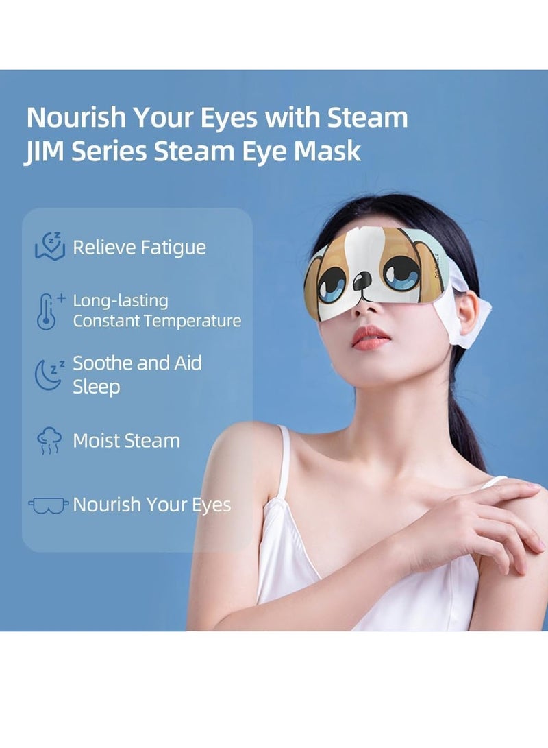 Steam Eye Masks for Dry Eyes, Self Heating Eye Mask, Disposable SPA Warm Eye Mask, Sleep Eye Mask for Dry Eyes, Dark Circles, Puffy Eyes, Puffiness, Relief Stress Eye Fatigue, Migraine 30 Packs