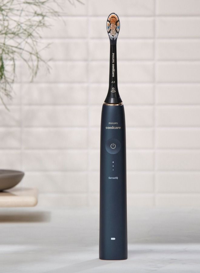 Philips Sonicare 9900 Prestige Rechargeable Electric Power Toothbrush with SenseIQ and AI-powered Sonicare app; Colour Midnight Blue - HX9992/22