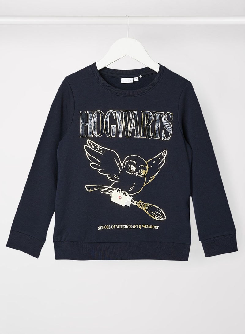 Kids Hogwarts Long Sleeve Sweatshirt