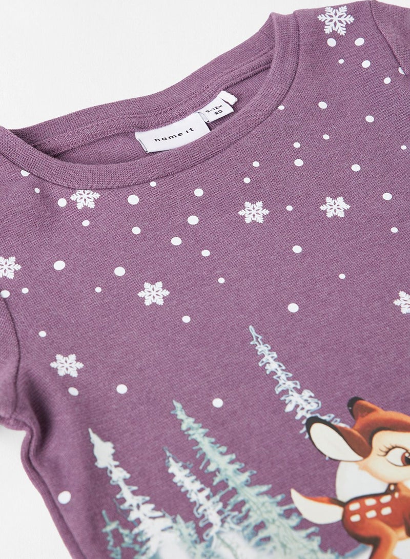 Kids Bambi Long Sleeve Sweatshirt