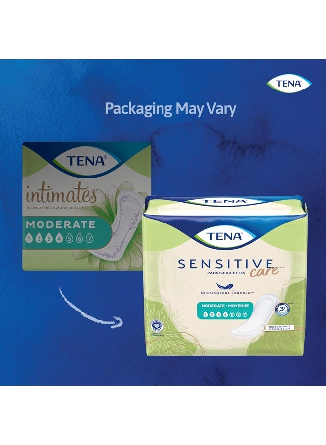 Tena Incontinence Pads for Women, Moderate, Regular, 20 Count