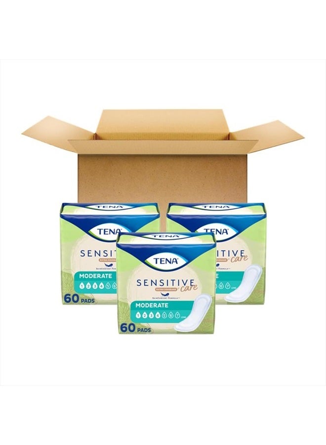 Incontinence Pads, Bladder Control & Postpartum for Women, Moderate Absorbency, Long, Intimates - 180 Count