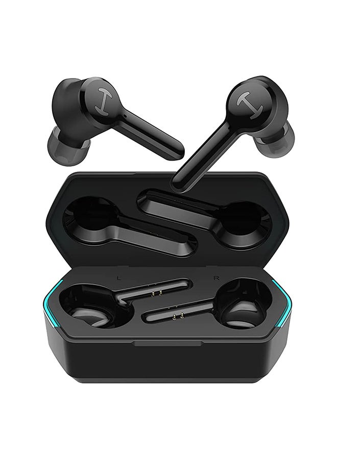 GM6 True Wireless Earbuds, in-Ear Bluetooth V5.0 Earphones, Ipx5 Waterproof Touch Control Headphones with Hands-Free Call ENC Mic, Long Playtime Headsets for Gaming