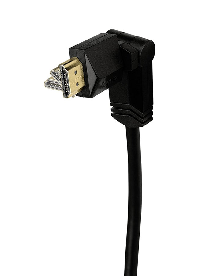 High Speed Gold Plated Rotation HDMI Cable Black