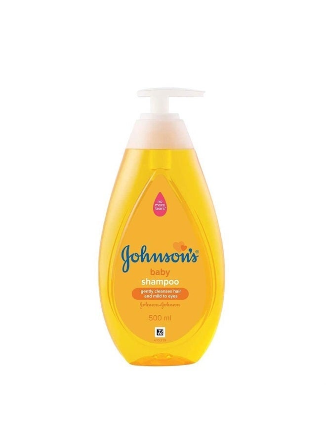 2 Pk. Johnson's Baby Shampoo 500ml (1000ml Total)