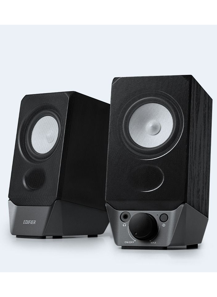 Edifier R19BT -2.0 PC Speaker System with Bluetooth-High-Resolution Full-Range Speakers -Bluetooth  V5.3 Stable Transmission Black