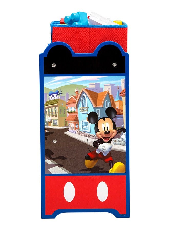 Mickey Mouse Multi-Bin Toy Organizer