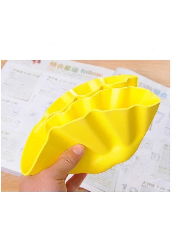 Baby Safe Shampoo Shower Bathing Protection Soft Shower Cap Hat Wash Hair Shield for Children Kids (Yellow)