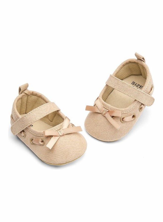 Summer Bow Shoes Apricot