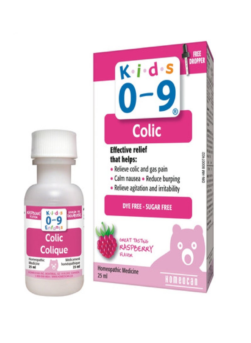 KIDS 0-9 COLIC ORAL DROPS 25ML