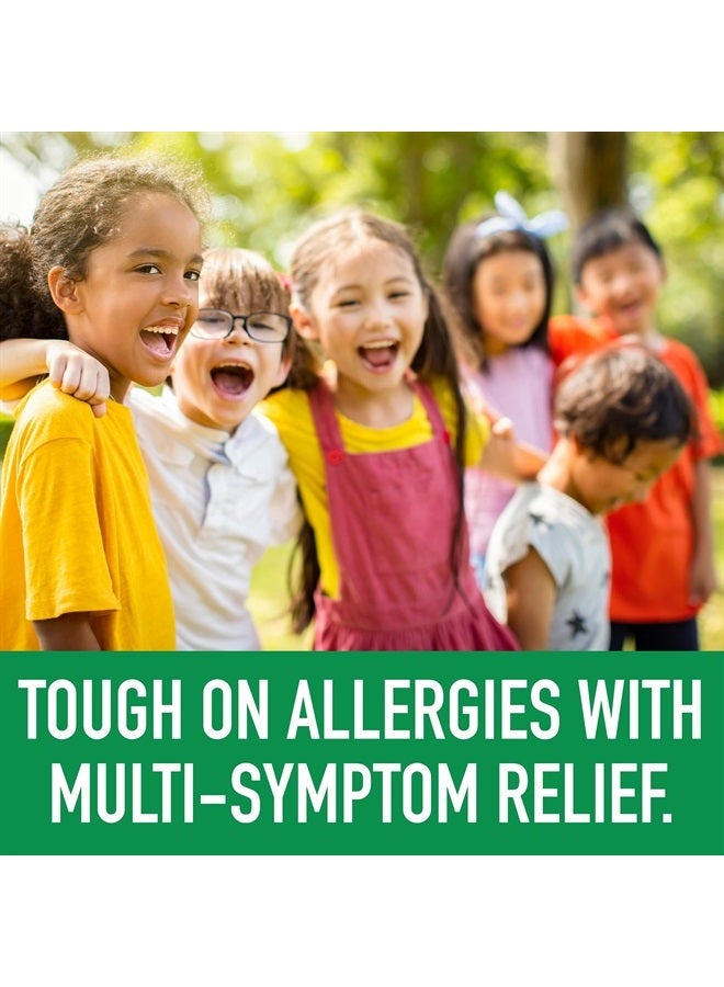 Children's All Day Allergy Relief, Cetirizine Hydrochloride Oral Solution 1 mg/mL, Bubble Gum Flavor, Dye Free, Sugar Free, 4 Fluid Ounce