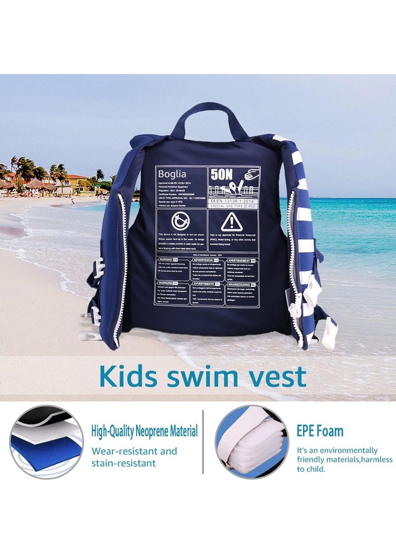 Kids Swim Vest Toddlers Swimming Buoyancy Floation Swimwear Learn to Age 1-9 Years/15-22 kilograms for Boys Girls Toddler Flotaties Pool Size M