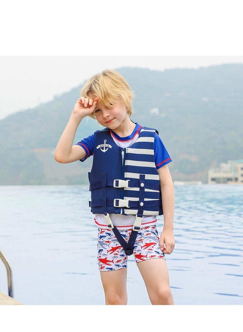 Kids Swim Vest Toddlers Swimming Buoyancy Floation Swimwear Learn to Age 1-9 Years/15-22 kilograms for Boys Girls Toddler Flotaties Pool Size M