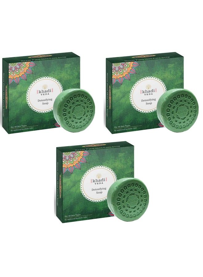 Neem Patti Detoxifying Skin Care Bath Soap 100 Gm Each (Pack Of 3)