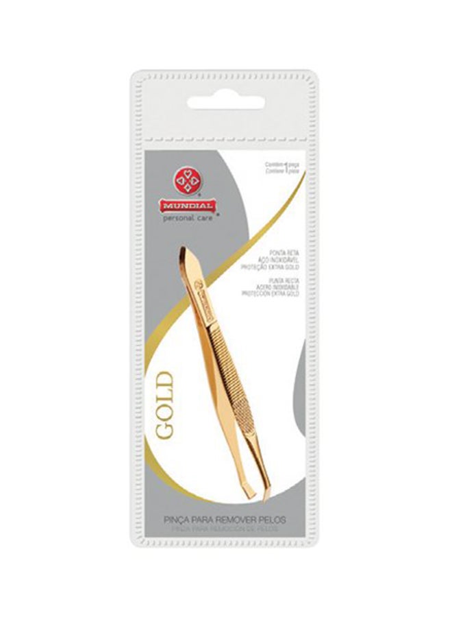 Stainless Steel Tweezers Gold