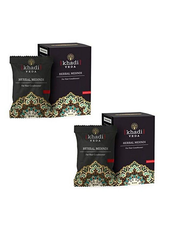 Herbal Mehndi Henna Powder For Healthy Scalp & Hair 100Gm Each (20Gm X 5 Each Pack Black)