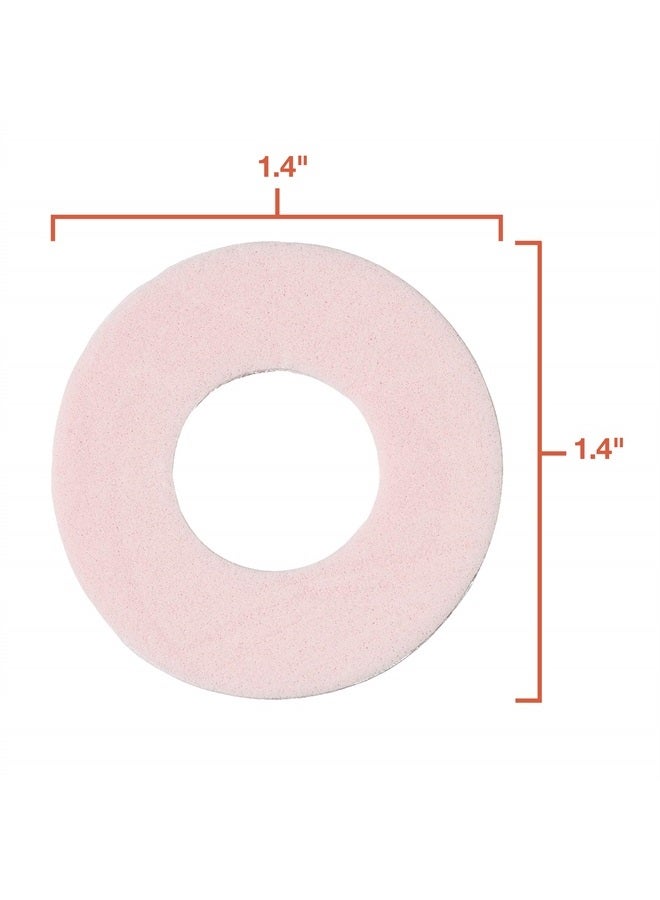 Callus Cushions Round Foam Padding with Water-Resistant Self-Stick Adhesive, Protects Foot, Heel and Toes from Rubbing and Friction, Pain Relief from Shoe Pressure (48 Count)