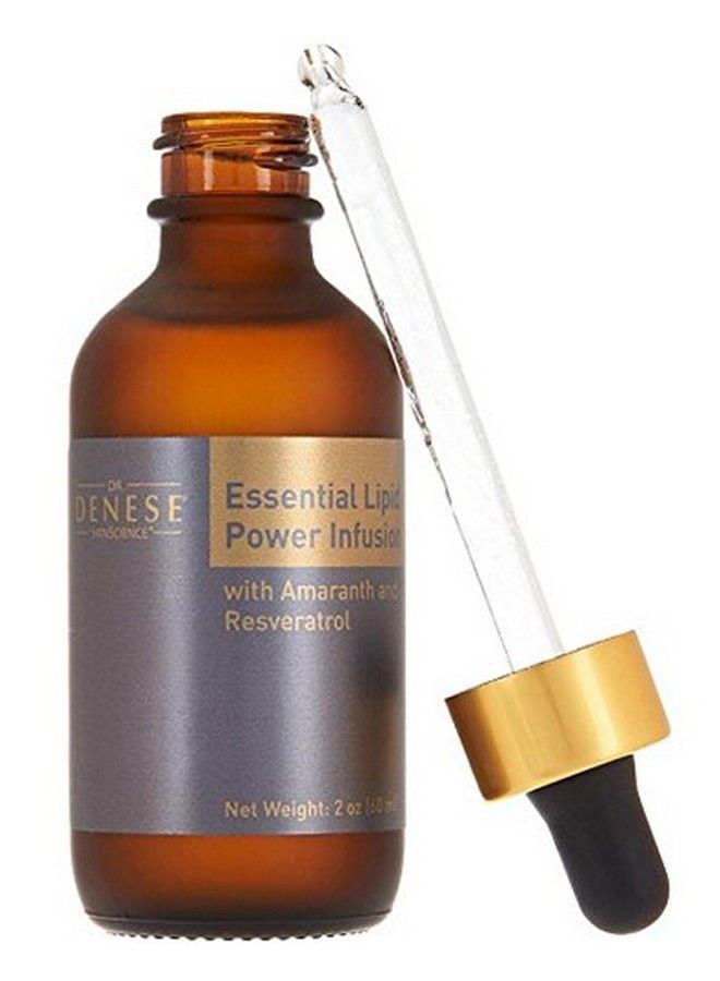 Skinscience Essential Lipid Anti Aging Power Infusion Dry Oil Skin Nutrients 97% Organic 100% Natural Rejuvinating Blend With Amaranth & Resveratrol Parabenfree Crueltyfree 2Oz