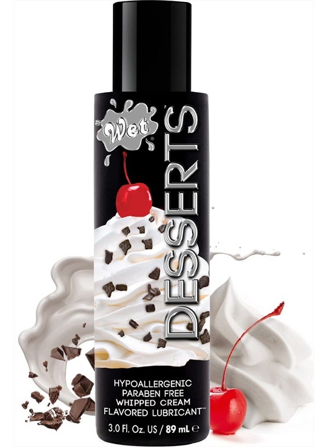 Lubes Wet Desserts Whipped Cream 3.0 Fl.oz/89ml